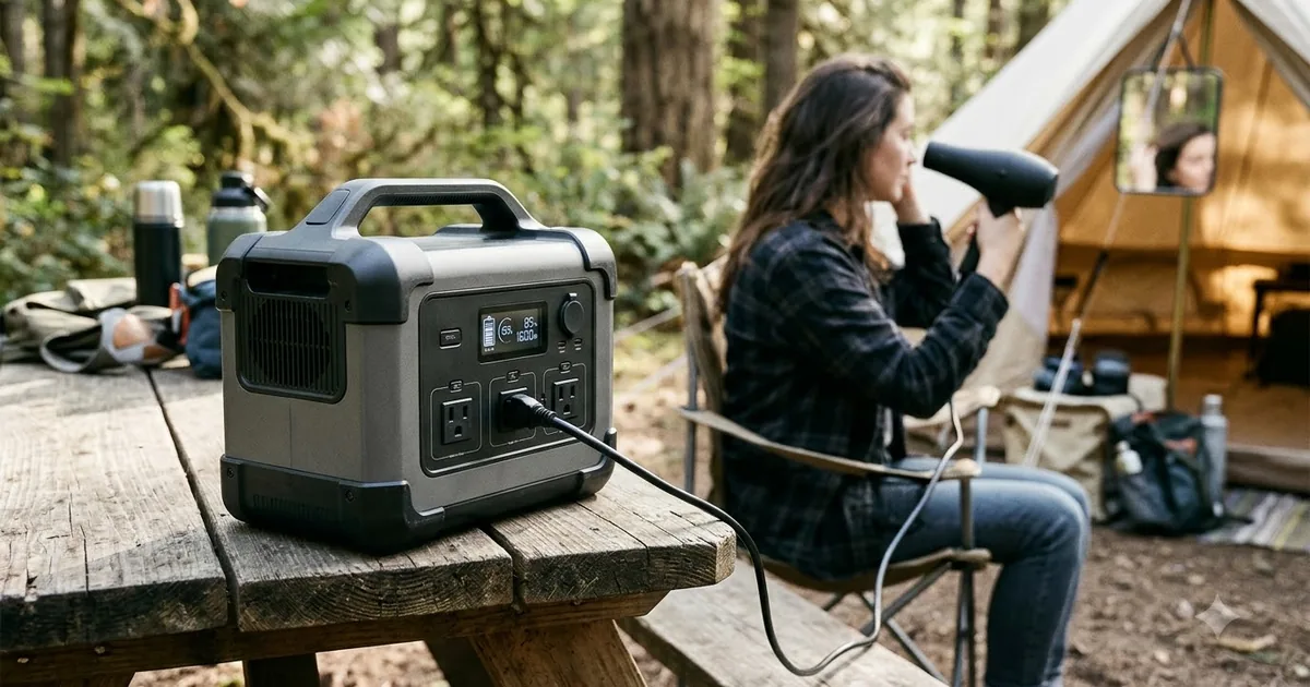 5 Best Portable Power Station For Hair Dryer of 2026 – Expert Picks