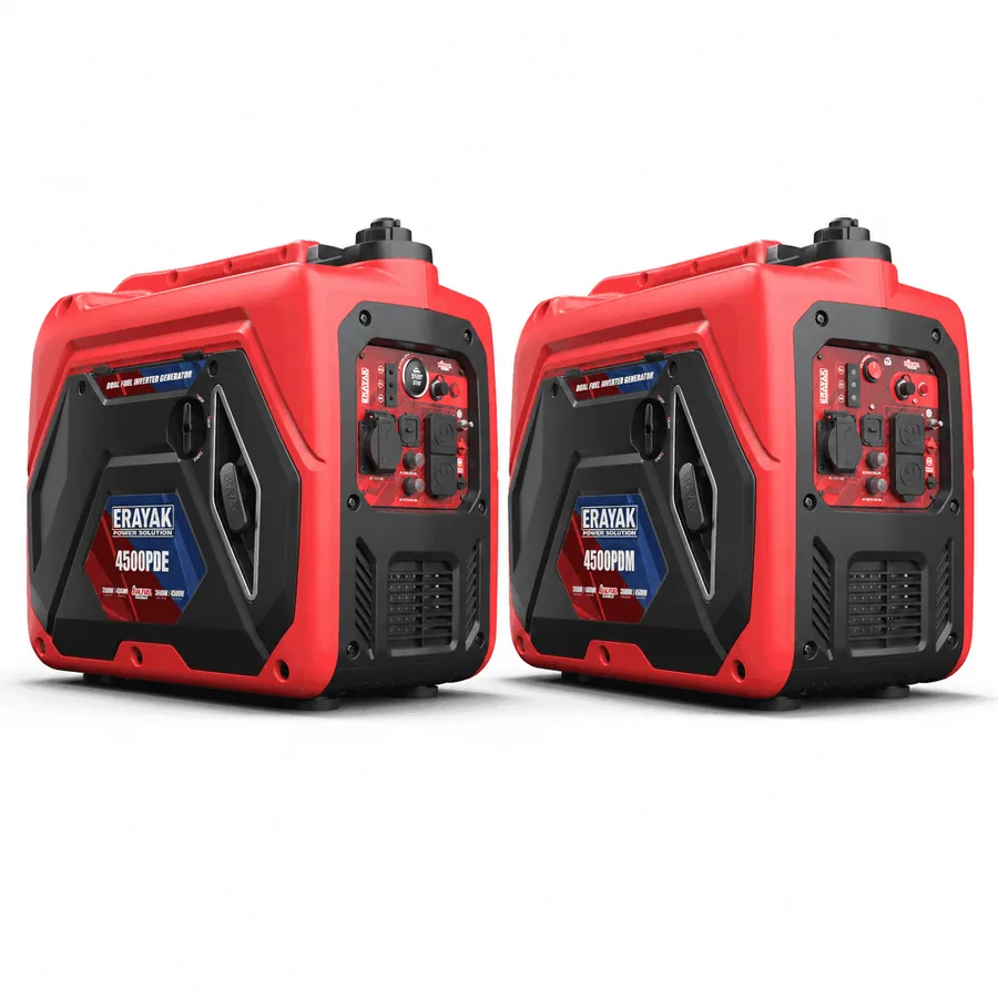 ERAYAK 4500PD Dual-Fuel Inverter Generator