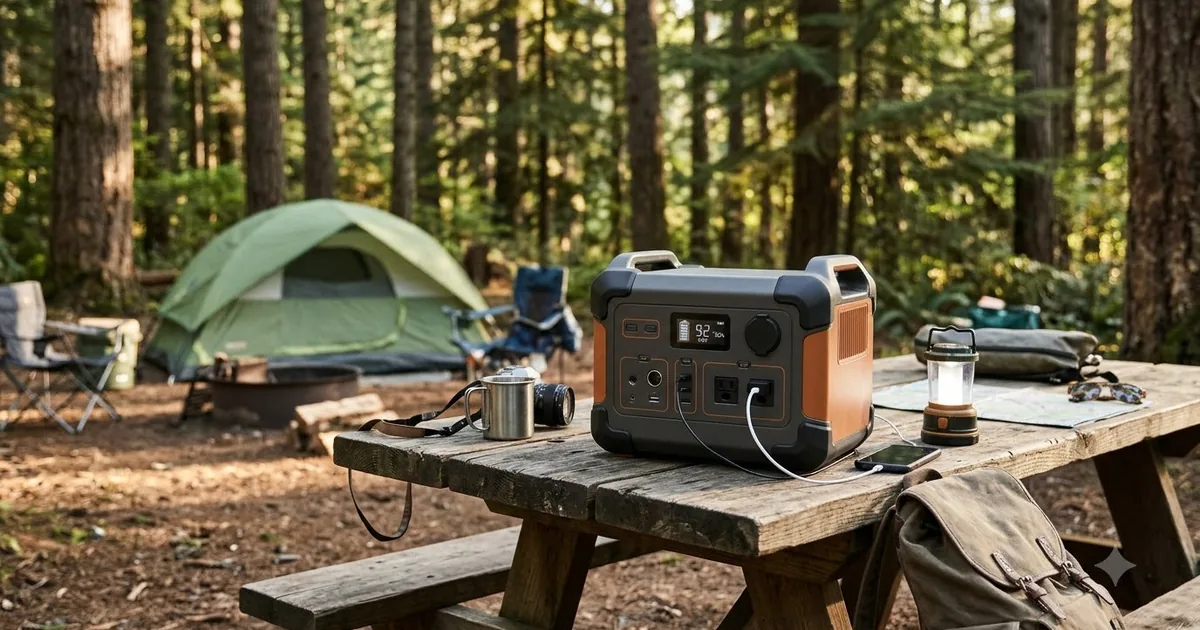 Illustration for how to choose a portable power station